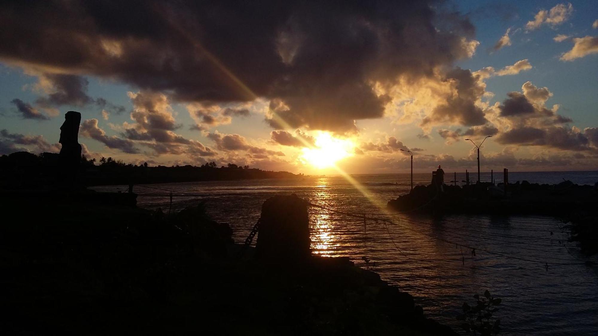 Paraiso Sunset Bungalows Hanga Roa Exteriér fotografie